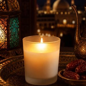 Arabian Nights geurkaars 20 cl van Butterfly Kisses voor Stichting Eva